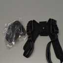 2pcs Bow Ties Bling Cute Dog Harness with Lead for Dog - Black - L