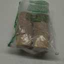 ESSENTIAL Paper Ice Cream Cups with Lids, 50pcs 8oz Disposable Dessert Bowls with Lids for Hot or Cold Food, Paper Snack Containers for Sundae, Frozen Yogurt, Soup (Brown)