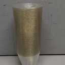 50PCS 9oz Glitter Plastic Cups for Party, Disposable Gold Cups, Plastic Cocktail Glasses for Wedding Thanksgiving, Christmas, and Parties