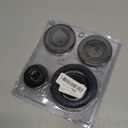 4Pcs Portable Gas Stove Burner Replacement  Surface Burner Head Replacement Stove Range Gas Stove Burners Caps  Black Stove Top Burner Replacement Range Burners Tops  Burner Covers for Gas Stove