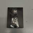 MNGARISTA 2-Pack Retractable Keychain, Heavy Duty 10 OZ Retraction 3K Carbon Fiber ID Badge Reel, Carabiner Badge Holder Hook Upgraded 31.5" Stainless Steel Cord Lanyard with Clip Strap and Key Ring