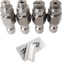 Pressure Washer Nozzle,Jrod 4 Way Washing Tip Holder for 4 GPM Pressure Washer,J Rod Soft Wash System Nozzle 1/4" Quick Connect 0 25