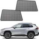 ZATOOTO Car Window Shades Toyota RAV4 2019-2024 for Rear Window | 2-Pack Baby & Pet Sun Shades | Blocks 99% UV & Heat | Breathable Mesh Privacy Screen | Bug-Free Design for Camping & Travel
