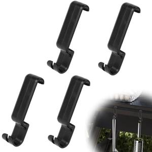4pcs Hooks for Traeger Grills, Plastic Pop-and-Lock Accessory Hook Grill Accessories Barbecue Tool for Traeger to Hang Grilling Tools and Utensils