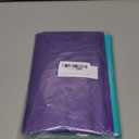 Merchandise Bags 200 Teal & Purple 9"x12" Bags 1.5Mil Thick Glossy With Handles