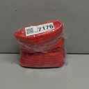 Home Brilliant Pillow Covers Set of 2 Striped Plush Velvet Corduroy Euro Throw Pillow Shams Super Soft Cushion Cover for Couch Sofa Floor Decorations, 24 x 24 inch, Red