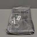 Estelar Textiler Grayish White and Grey Blackout Curtains for Living Room, Ombre Thermal Insulated Noise Reducing Blackout Drapes for Bedroom, Full Room Darkening Grommet Curtains, 52Wx63L, 2 Panels