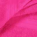 BOUTIQUO Cotton 2 Pack Oversized Bath Towel Set, Large Bath Towels 27x54, Ultra Soft, Absorbent, Compact, Quick Drying and Lightweight, Eco-Friendly and 100% Recyclable Towel Set - Hot Pink