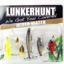 LUNKERHUNT Deep Diving Crankbaits  4-Pack | Premium Hard Bait Fishing Lures for Bass, Walleye & Saltwater | Ideal for Deep Water Action