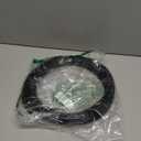 Cat6a Ethernet Cable Slim 100ft Outdoor&Indoor, 28AWG Pure Copper Cat6 Internet Cable for Waterproof & Direct Burial, Flexible Cat6 Ethernet Cable 10G 550MHZ, Cat 6 Network cable for Indoor Black