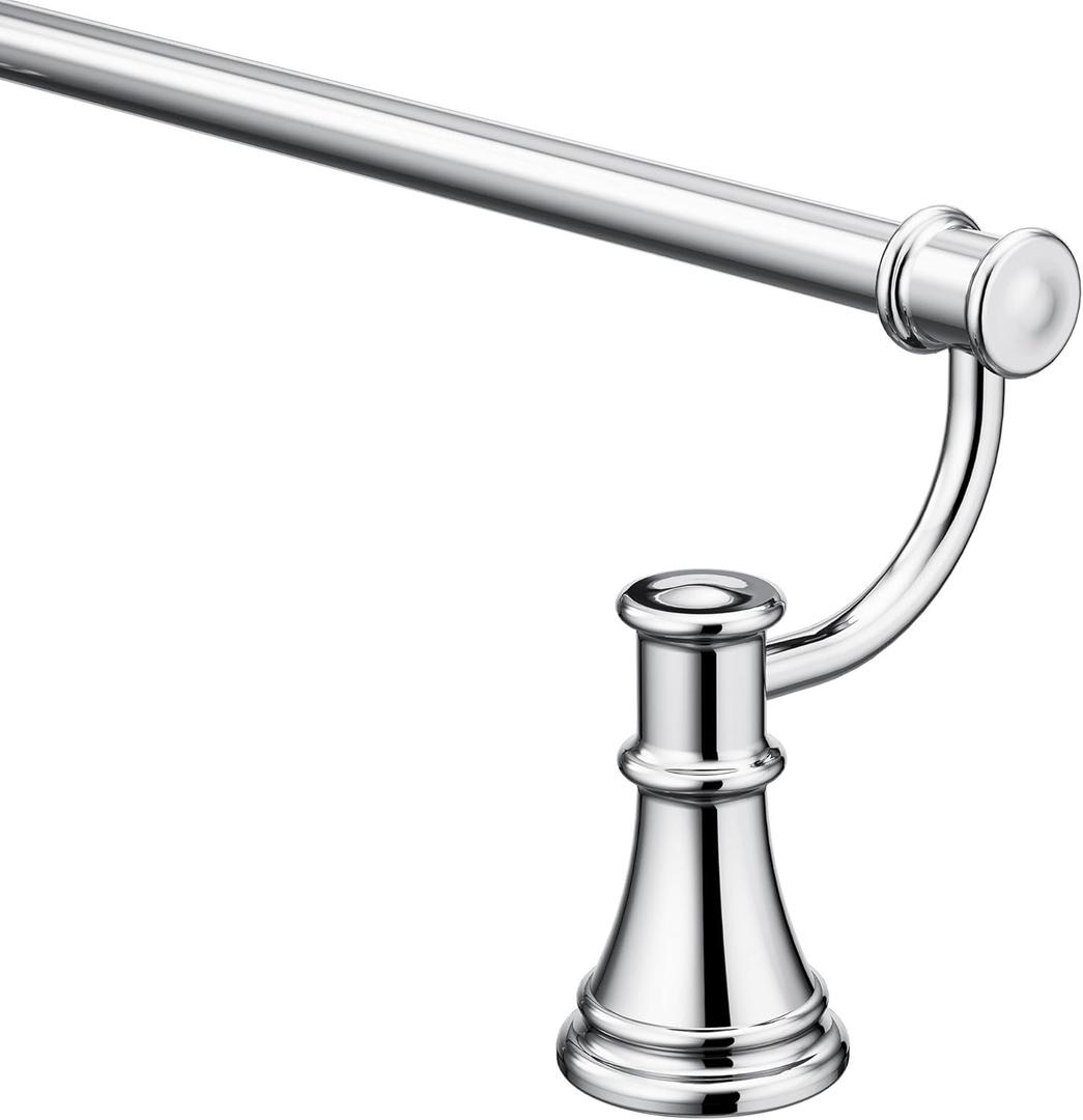 Moen YB6424CH Belfield 24-Inch Bathroom -Towel Bar, Chrome