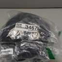 CAR PASS Car Seat Covers Full Sets, Front & Split Rear Bench for Car, 3D Tyre Embossed Automotive Interior Covers, Airbag Compatible, Quick Setup Universal Fit Seat Covers for Car, SUV(All Black)