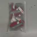 QUMY Dog Shoes for Small Dog, Puppy Dog Boots & Paw Protectors for Winter, Summer Hot Pavement, Waterproof in Rainy Weather, Ourdoor Walking, Indoor Hardfloors Skid-Resistant Soles Red Size 5