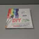 Reivworl Paint by Numbers Kit for Kids with Frame and Easel, Basketball Paint by Number for Kids Age 6-8-12, Paint by Numbers for Gifts and Home Decor (8X8inch)