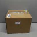 Vintage Glossy PU Leather 3/4 Motorcycle Helmet, DOT Certified Open Face Helmets with Dual Visor,Half Face Moped Helmet for Cruiser Scooter (Small, Style A-Long Lens)