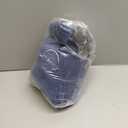 Knee Pillow for Side Sleepers - Relief from Sciatica Pain, Back/Leg Pain, Pregnancy, Hip and Joint Pain Memory Foam Leg Pillow + Free Sleep Mask and Ear Plugs (Blue)