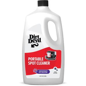 Dirt Devil Pet Portable Spot Cleaner Solution, 64 oz., Fresh Blossom Scent, Upholstery and Carpet Shampoo Solution, Eliminates Pet Messes and Odors, Pair with Dirt Devil Portable Spot Cleaners