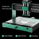 CNC Router Machine 4030-Evo Ultra 2, All-Metal XYZ Axis Dual Steel Linear Guides & Ball Screws with 800W Trim Router for Metal Aluminum Brass Wood Acrylic PCB
