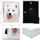 DECANIT 5x7 Picture Frames Silver Metal Photo Frames For Tabletop Display and Wall Decoration-Best Gifts For Family