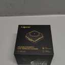 2025 UpgradedWireless Charger 3 in 1, Foldable Wireless Charging Station with Light for Apple MagSafe Charger, Travel Magnetic Charger for iPhone 17/16/15/14/13/12 Apple Watch AirPods (20W Adapter) (white)