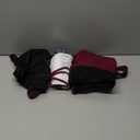 Tempt Me Women 3 Piece Tankini Swimsuits - Athletic Bathing Suits Swim Tank Top with Boy Shorts and Bra Modest Swimwear 2026 (Large, Purple Leaves)