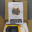 Portable Bluetooth Speaker Compatible for Dewalt 20V Battery(NO Battery), Wireless Speaker with FM Radio, 3.5mm AUX Audio Port, USB/Type C Charging & TF-Card Input, for Outdoor Jobsites Camping (Yellow)