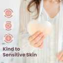 Go Nipless Pasties For Women - Reusable Silicone Nipple Covers, Breast Petals For Women, Nipple Pasties (Beige)