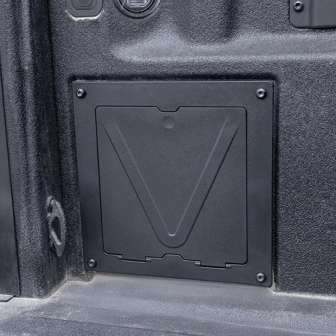 Power Onboard Protective Cover Compatible with 2021-2026 Ford F150 & 2022-2025 F150 Lightning OEM Exterior Accessories Rear Truck Side Power Protect Anti Scratch