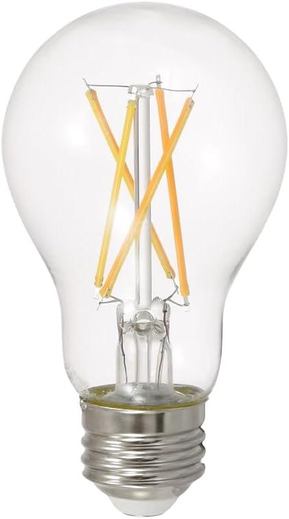 2 x SYLVANIA 40687 - LED8A19DIMCL92713YTLRP4 16/CS 4/SKU Victorian Style Antique Filament LED Light Bulb4