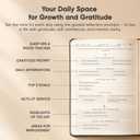 Gratitude & Self-Care Journal - Guided Mindfulness & Mental Health Journal All-in-One with Prompts for Self Discovery - Daily Journal for Men & Women (A5, Black) - PRODUCTIVITY STORE