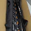 EMART Backdrop Stand 10x10ft(WxH) Photo Studio Adjustable Background Stand Support kit with 2 Crossbars, 8 Clamps, 2 Sandbags and Carry Bag for Parties, Events Decoration, Wedding, Photography (Black)