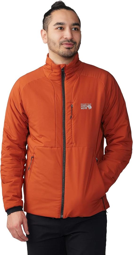 Mountain Hardwear Men's Standard KOR Stasis Jacket, Dark Copper, Iron Oxide, Size: Small Mountain Hardwear Men's Standard KOR Stasis Jacket, Dark Copper, Iron Oxide, Size: Small