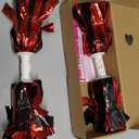 Hooshing 2/6/12PCS Cheerleading Pom Poms with Baton Handle for Team Spirit Sports Dance Cheering Kids Adults