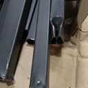 Full XL Over Queen Metal Bunk Bed, Heavy Duty Bunk Beds with Ladder and Slats Support, Queen Bunk Beds,Space-Saving Bunk Bed Frame for Adults Teens, Black