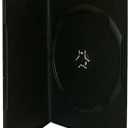 Maxtek 7mm Slim Black Single CD/DVD Case, 100 Pieces Pack