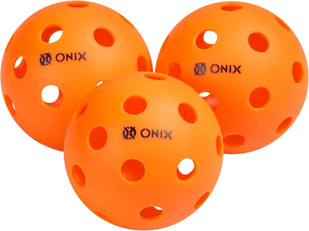 ONIX Recruit ReadytoPlay Indoor Pickleball Balls with Superior Welding Design  Durable Construction, Consistent Bounce, and Ideal for Fun and Competitive Indoor Play