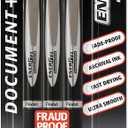 Pentel EnerGel Permanent Gel Ink Rollerball Pen, Black, 3 Pack (BLP77BP3A)