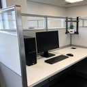 6in Office Cubicle Corner Shelf with Hooks Adjustable More Holes for Greater Durability & Thickness Cubicle Shelf Hanging