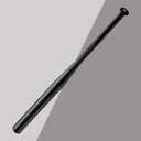 Tuggui Baseball Bat Steel with Carrying Bag (32 in, Black)