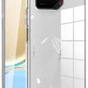 Compatible with Asus ROG Phone 9/9 Pro Case Clear, Soft TPU Asus ROG Phone 9/9 Pro Cover Transparent Shockproof and Scratch-Resistant Bumper Protection (Clear)