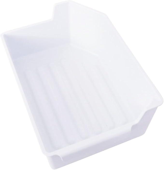 for Frigidaire Refrigerator Ice Maker Cube Bucket Storage Bin Replacement 240385201 AP2116228 891419 AH430380
