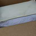6 Pack Spandex White Tablecloths for 8 Foot Rectangle Tables, Stretchy Table Cloths 8ft Fitted Table Cover Desk Skirt for Parties Weddings Birthday Banquet Baby Shower