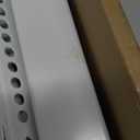 Rfiver Mobile TV Stand for 23-65 Inch LCD LED Flat/Curved Panel Screen TVs up to 88 lbs, Rolling TV Stand with Adjustable Shelf & Tilt, Portable Floor Stand on Wheels for Bedroom, Living Room, White