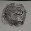 Sallcks Short Grey Bob Wig for White Women Shoudler Length Natural Wavy Bob Wig Heat Resistant Synthetic Hair Wig for Daily Party