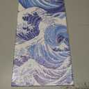 Great Wave Decor Japanese Canvas Wall Art Seascape Picture Asian Landscape Canvas Prints Blue Poster Kanagawa Artwork for Living Room Bedroom Home Decor Framed - 12.00"x24.00"
