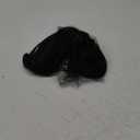 FLUFYMOOZ Ponytail Extension, 18 Inch Claw Clip Ponytail Extension, Wavy Curly Claw Clip in Ponytail Hair Extensions, Natural Fake Ponytail Synthetic Hairpiece for Women (Black Brown)