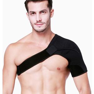 HUEGLO Left Shoulder Brace for Women and Men,Adjustable Neoprene Torn Rotator Cuff Shoulder stabilizer Support for Injury Prevention Immobilizer, Dislocated AC Joint,Frozen Pain,Tendinitis