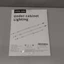 3-Pack 24 inch Under Cabinet Lighting Plug in, Upgrade Undercabinet Lights for Kitchen, Warm White 3000K LED Strip Lights, Under Counter Lights for, Cupboard, Workbench, Desk, Closet, Shelf