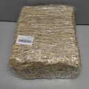 Hamiledyi Rabbit Grass Mat Bunny Natural Straw Woven Bed Small Animal Cages Hay Mat Sleeping Chewing Nesting and Toys for Guinea Pig Chinchilla Squirrel Hamster Cat Dog (18pcs Rabbit Grass Mat)