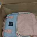 houscly Diaper Bag Backpack with Changing Station: Pink Baby Bags for Girls Boys New Mom Gifts Paaleras Para Bebe Baby Girl Newborn Essentials Must Haves Baby Shower Gifts Baby Registry, Large